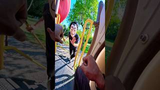 Money heist playground parkour pov😱😨😱😨#moneyheist #playground #parkour #parkourlife