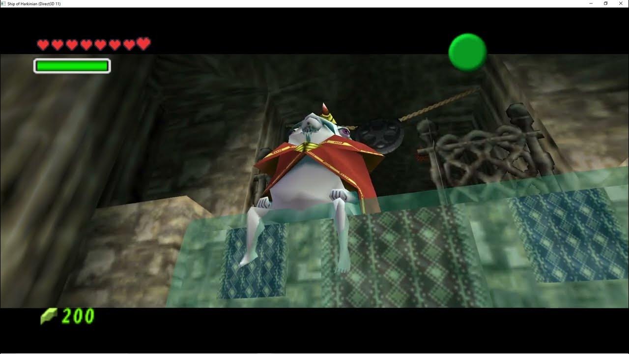 Ocarina of Time Zora's Domain Walkthrough YouTube