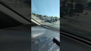 Accidents car in 167 at noon
