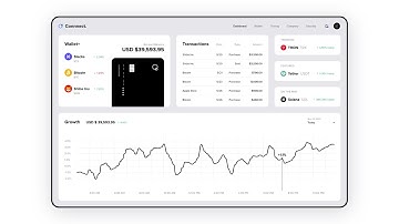 Adobe XD Crypto Dashboard Design - Tutorial