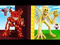 Angle vs Demon Build Battle in Minecraft..