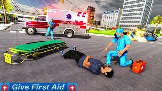 Emergency city ambulance rescued game#1||android mobile@kidosimulator screenshot 4