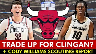 Bulls Rumors On Trading Up For Donovan Clingan + Cody Williams Scouting Report