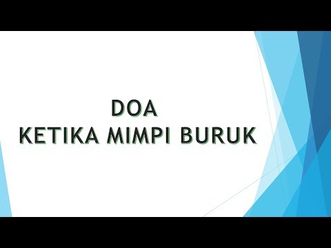 Video: Bu, Aku Takut! Mengapa Seorang Anak Mengalami Mimpi Buruk