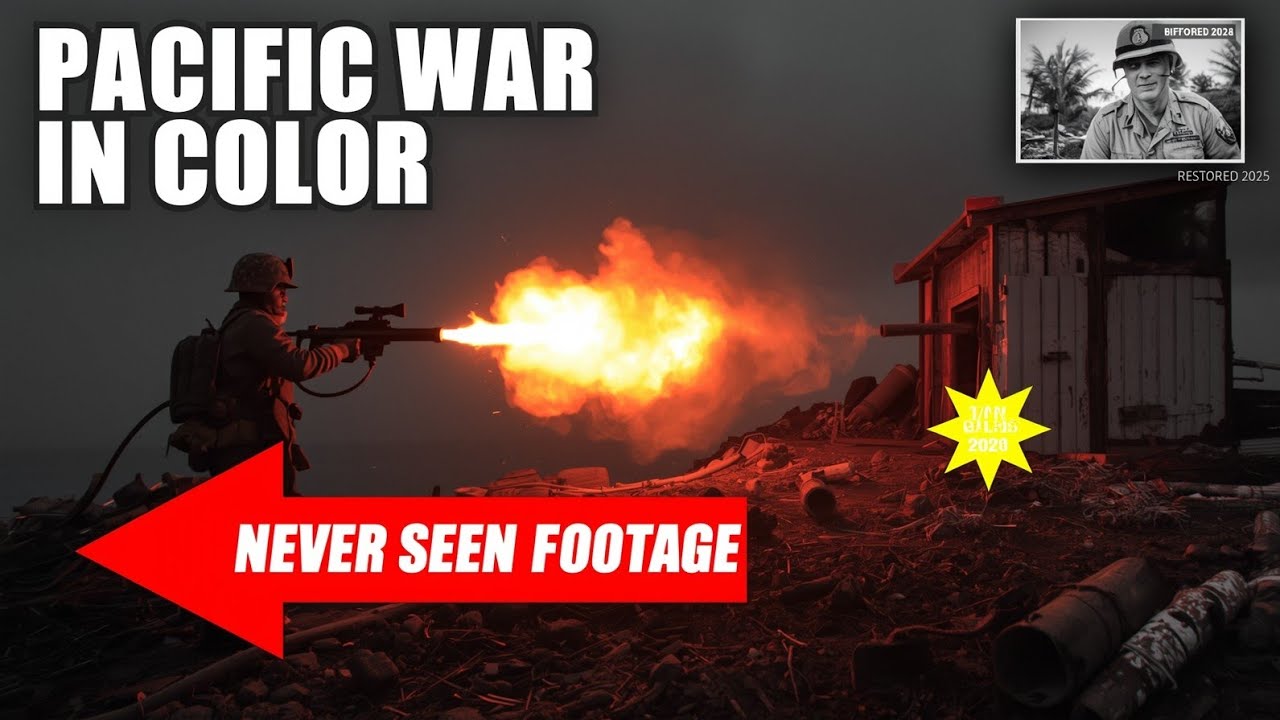 The Pacific War in Color: Never-Before-Seen Footage Fully Restored in 4K (2025 Edition)