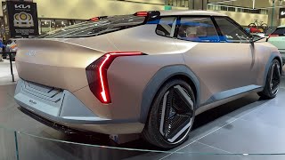 New KIA EV4 - impressive details EXTERIOR & INTERIOR (Concept)