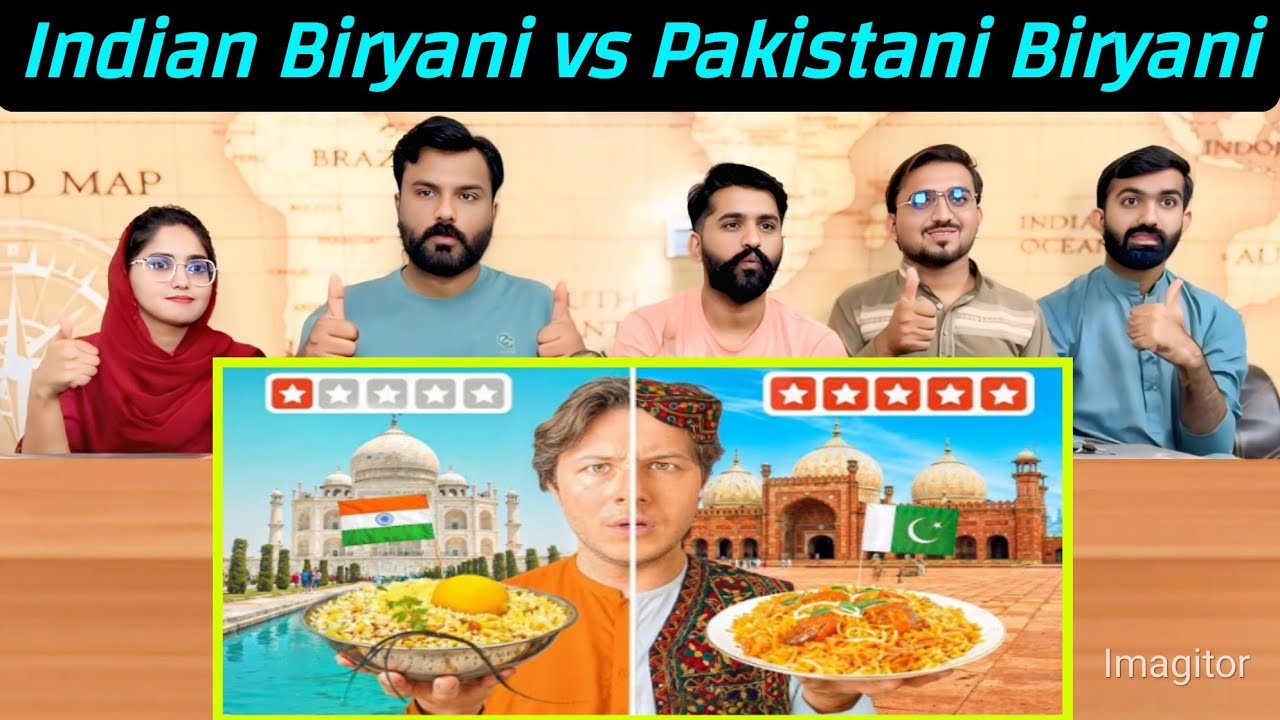 Reaction On Indian Biryani vs Pakistani Biryani