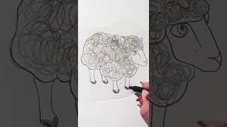 Underwater coloring! Baa Baa Black Sheep 🐑 #Cartoonsforkids #AnimalsforKids #LearnAnimals