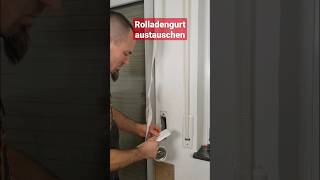 Rollladengurt Austauschen