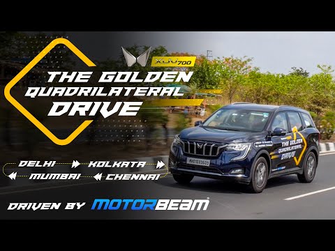 Mahindra XUV700 & The Golden Quadrilateral - 6000 KMs Non Stop | MotorBeam