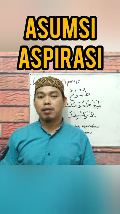 Asumsi dan aspirasi #shorts