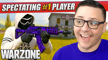 Spectating the Number 1 Solo Player in Warzone