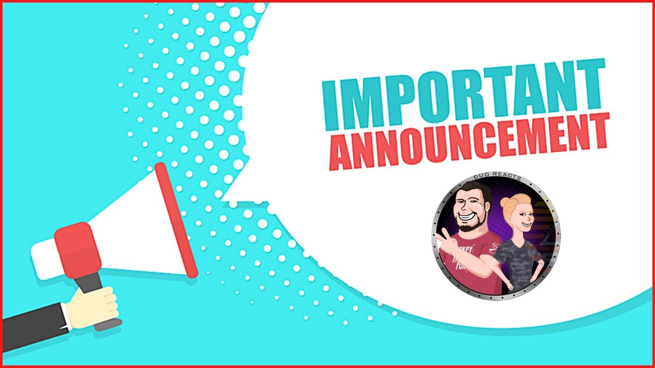 ANNOUNCEMENT!!! Channel Announcement!!! YouTube