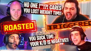 CLOAKZY/COURAGEJD RAGED AT NICKMERCS/TIMTHETATMAN! - CALL OF DUTY WARZONE