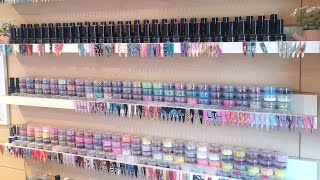 NAIL TECH VLOG Where I ve Been Home Salon Room Organisation