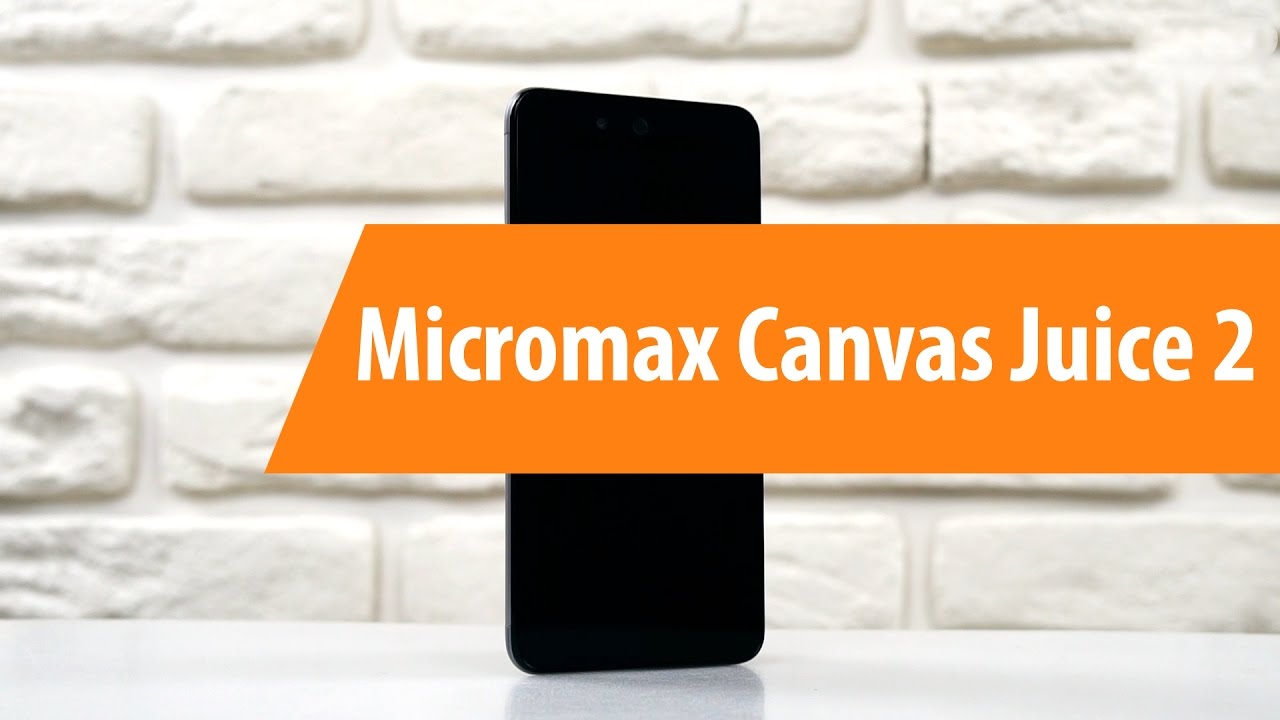 Распаковка Micromax Canvas Juice 2 / Unboxing Micromax Canvas Juice 2