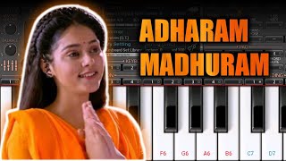 Adharam Madhuram Radha Krishna | Adharam Madhuram Piano Tutorial | Radha Krishna Song | Radha Krishn screenshot 4