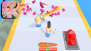 Slice Hit ​- All Levels Gameplay Android,ios (Part 23)