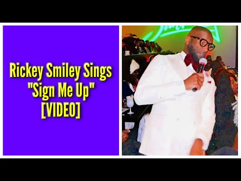 Singing "Sign Me Up" | Rickey Smiley Karaoke Night