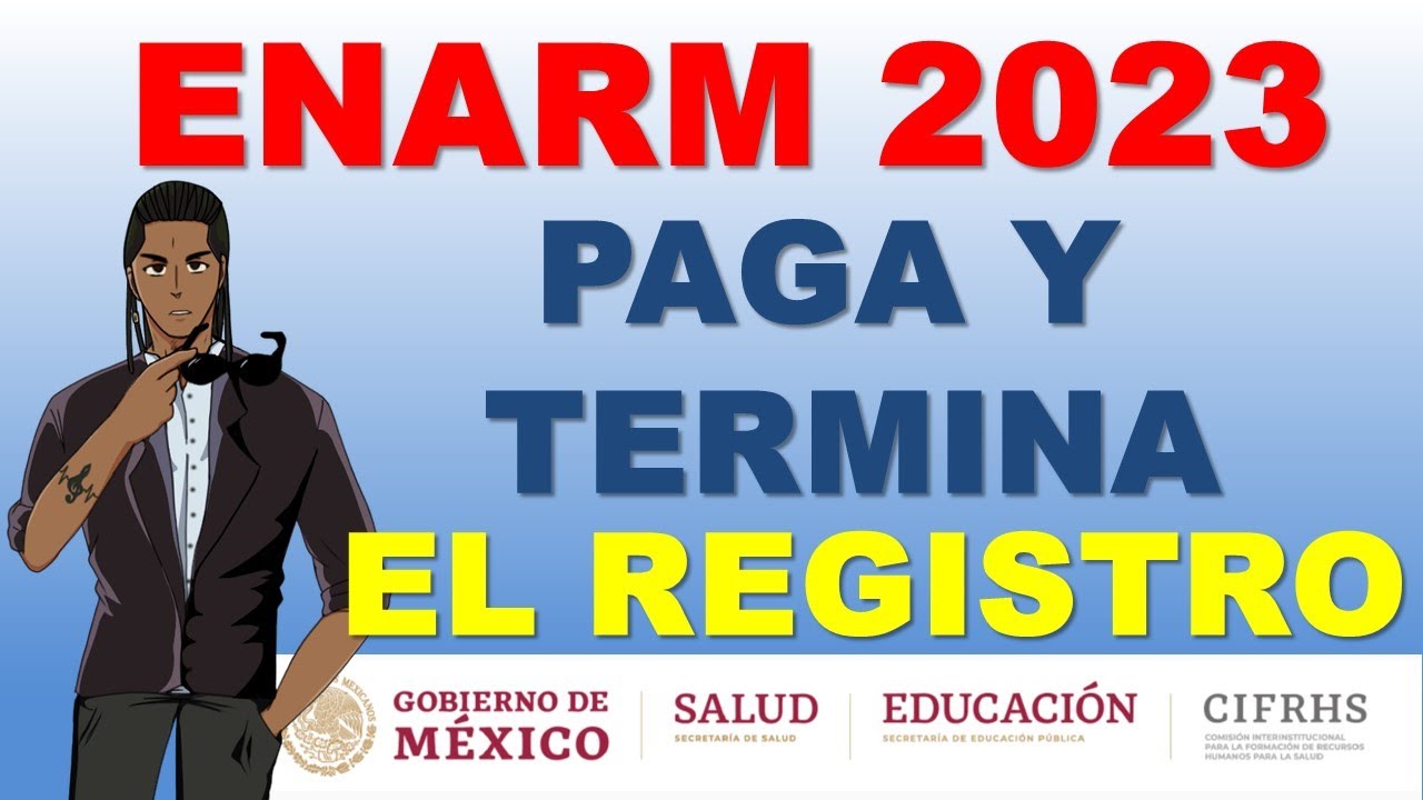 DE ULTIMO MOMENTO PRE REGISTRO ENARM 2023 PASO A PASO YouTube