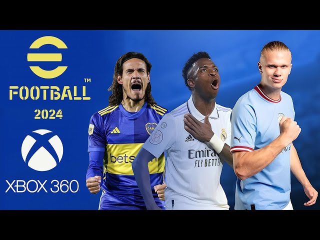 CHEGOU O NOVO EFOOTBALL 2024 XBOX 360 - MAIS ATUALIZADO DO BRASIL 