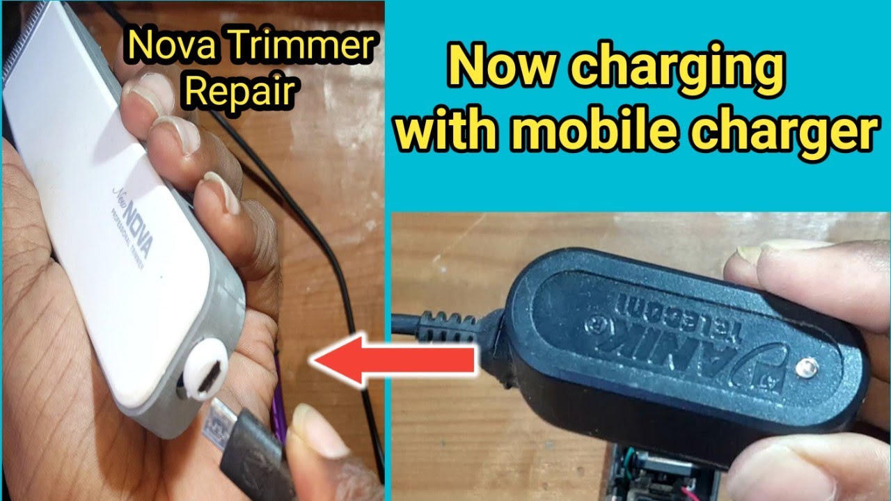 Hair Trimmer Charging Solution | How to repair Trimmer | Trimmer repair nova