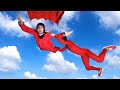 Blind man goes skydiving