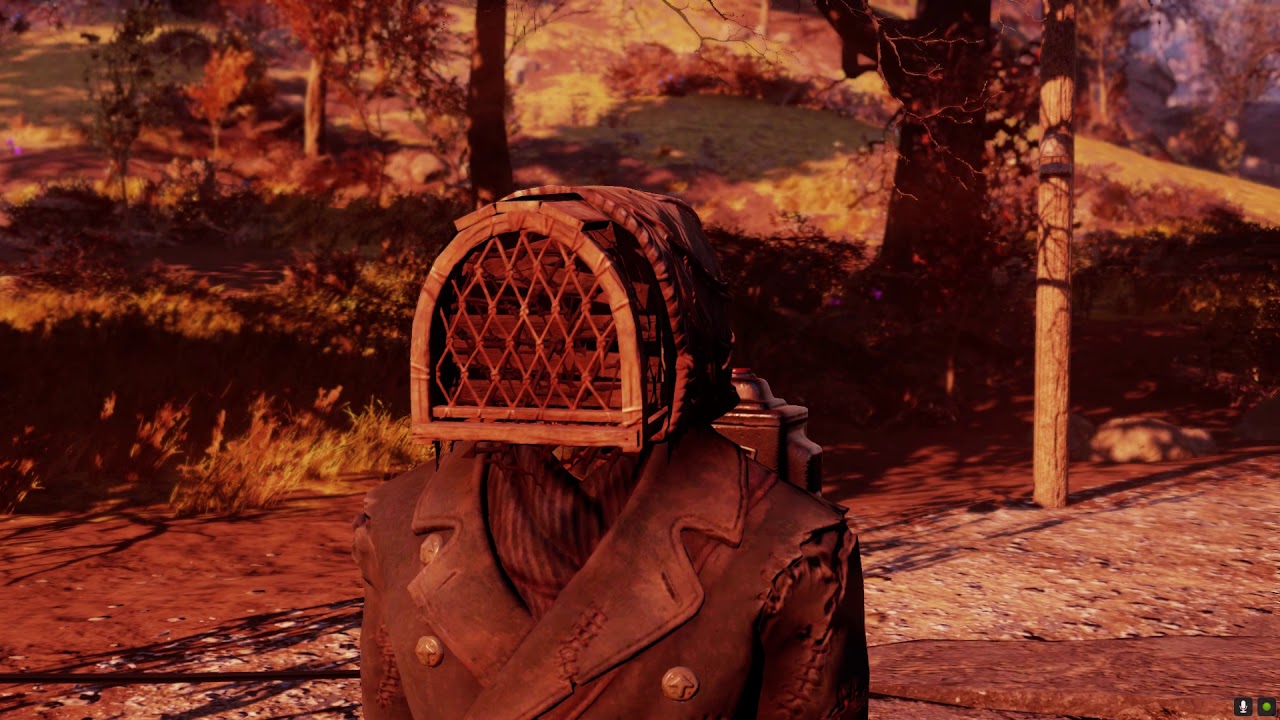 Fallout 76 - Lobster Trap Helmet - Valentines Event Reward