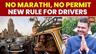 Breaking: Maharashtra Makes Marathi Mandatory For Auto, Taxi Drivers To Get Commercial Permits
