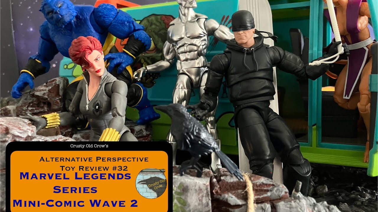 Мини-комикс Marvel Legends Series Cardback Wave 2, полная версия — Обзор игрушки с альтернативной...