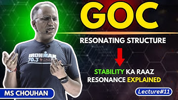 GOC | Resonance | Lecture -11 | Hindi | IIT JEE ADVANCED | OC | MS Chouhan Sir