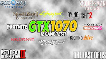 GTX 1070 + i5 10400F - Test in 12 Games in 2025