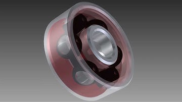 Autodesk inventor 2013 Ball Bearing Animation