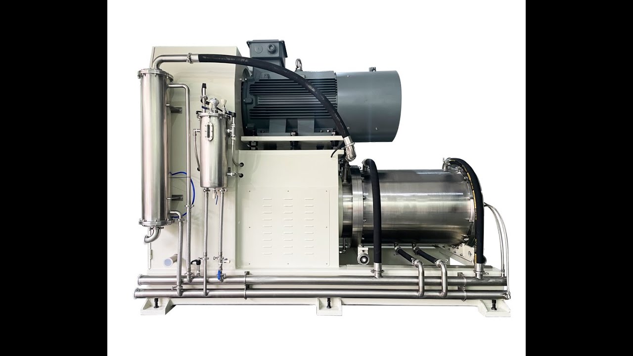 Bead Mill with Rotative Screen and Pin Rotor