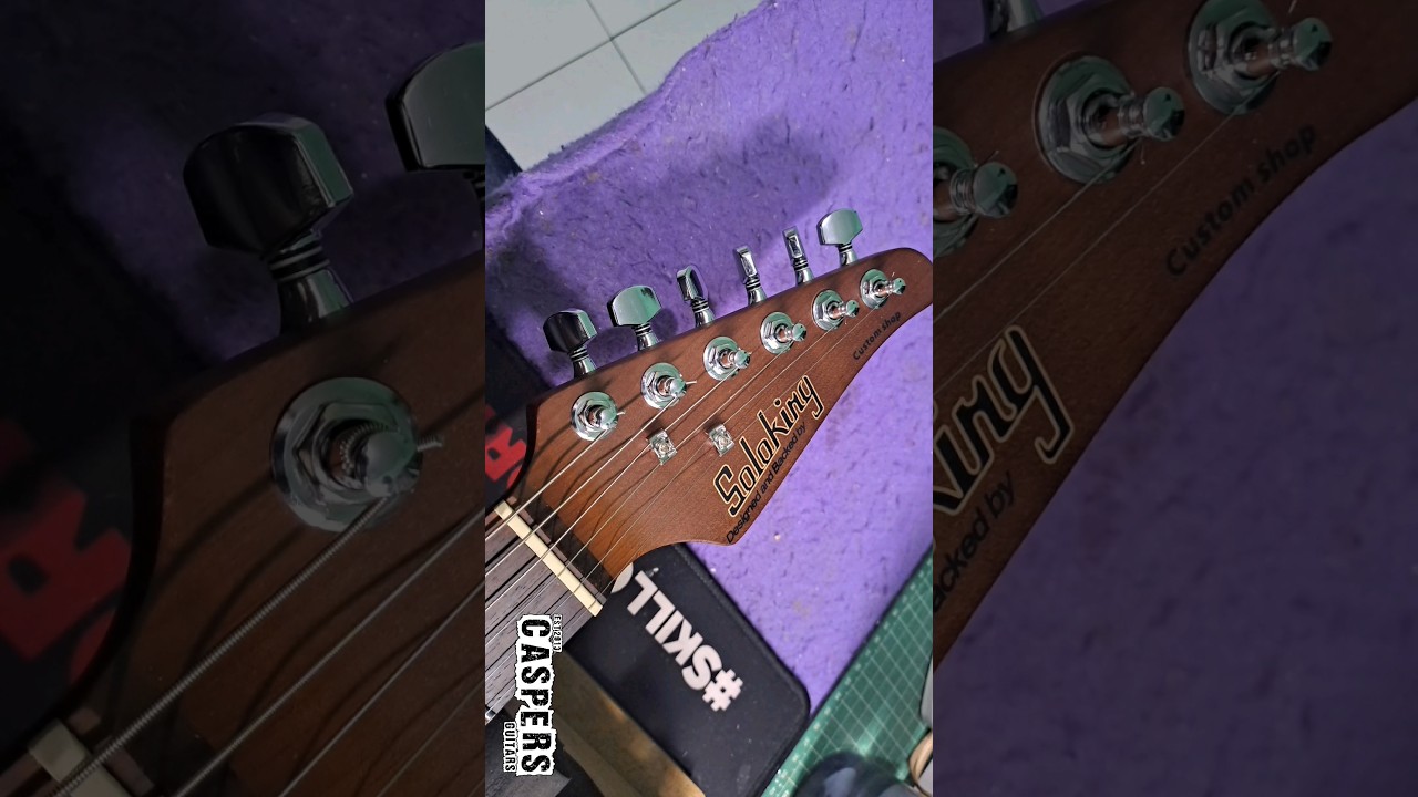 Guitar Soloking HSS MS-11 Classic MKII with Rosewood FB in Fiesta Red