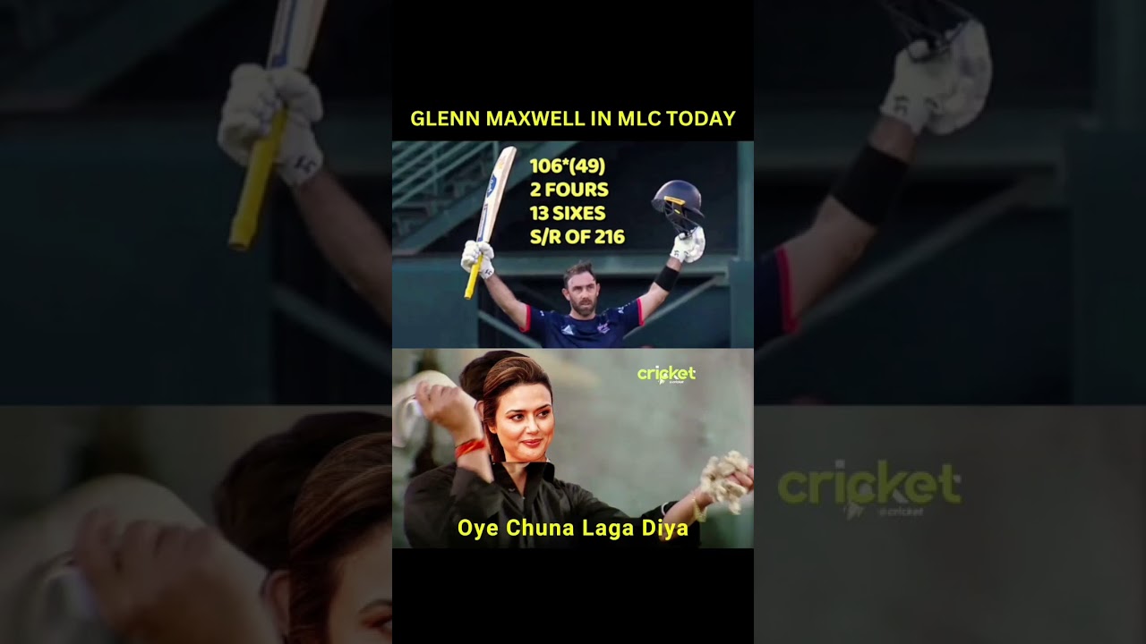 Glenn Maxwell the big show