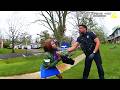 Wasted Girlfriend’s Standoff: Refuses to Exit Car, Goes Berserk On Cops!