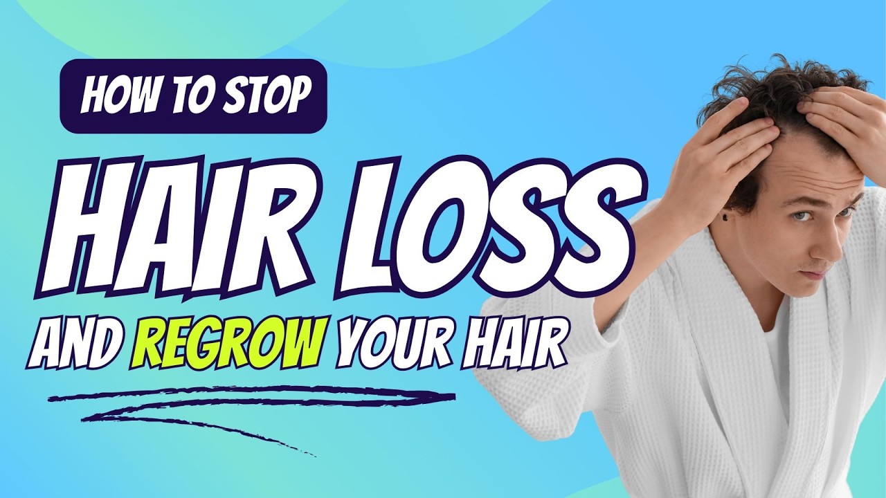 How to Stop Hair Loss & Regrow Your Hair Naturally - YouTube