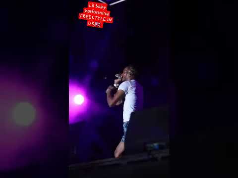 Lil Baby performing FREESTYLE in UK 🇬🇧
