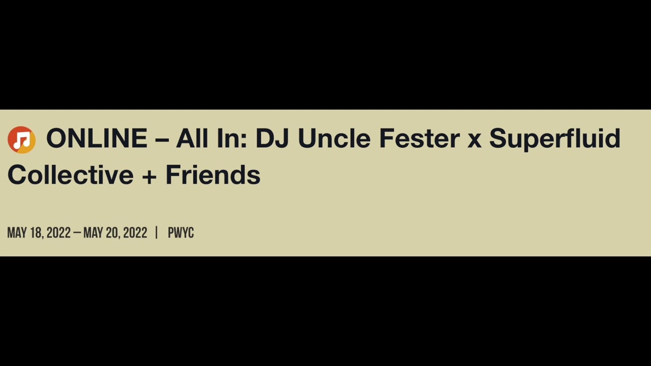 Superfluid & AquaSocks - Mayworks '22 - Improv Session