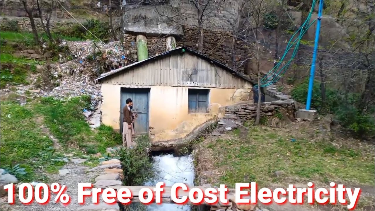 Water Wheel Generator | Micro hydro power plant 50 Kw & 70 Kw || 100% ...