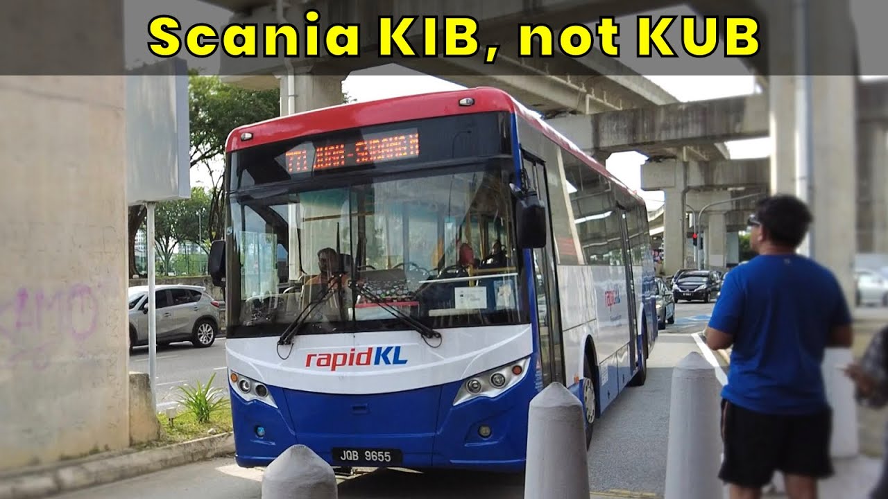 rapidKL Scania K250IB (JQB9655) Exterior & Interior
