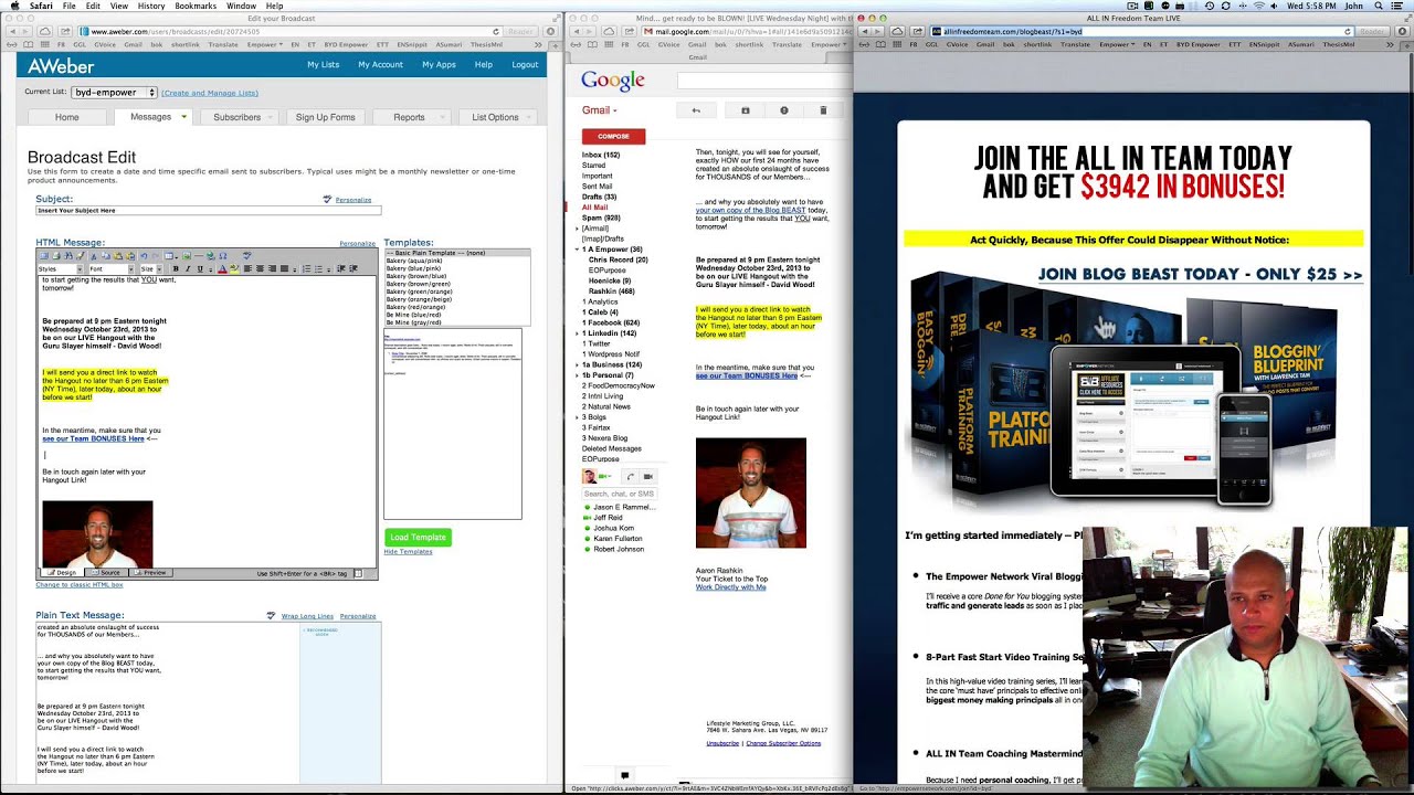 How to Swipe Email Copy for Empower Network by John Fraser