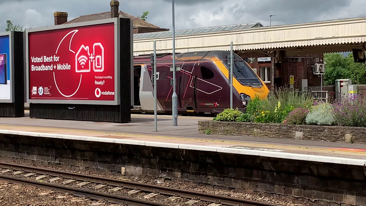 Cross country 2200331 Departing Taunton station YouTube