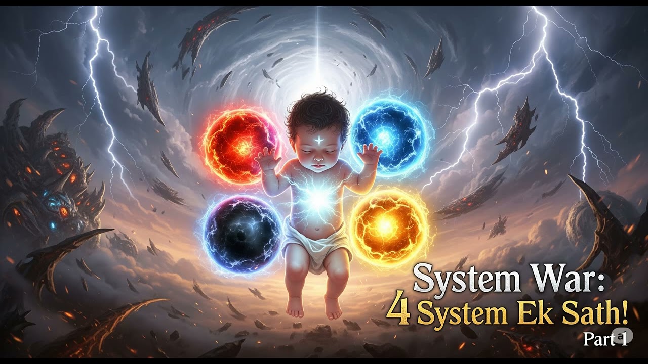 🔥 System War: Janm Ke Saath Hi 4 System Bind Ho Gaye! | Part 1 |