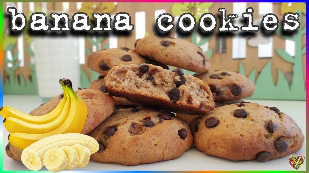 Мягкое постное печенье ЦЕЛЬНОЗЕРНОВОЕ 🍌 с БАНАНОМ и шоколадом МЯГКОЕ ПЕЧЕНЬЕ – лучшее!!!