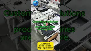 Fully Automatic Double Sided Taping Machine with Flipping Function | Electrical Parts Application