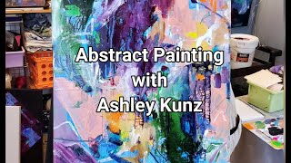 Abstract Painting with Ashley Kunz