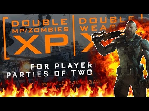 Black Ops 3 - Weirdest Double XP Week Ever? - DOUBLE XP & DOUBLE WEAPON XP! - Rank Up Fast!