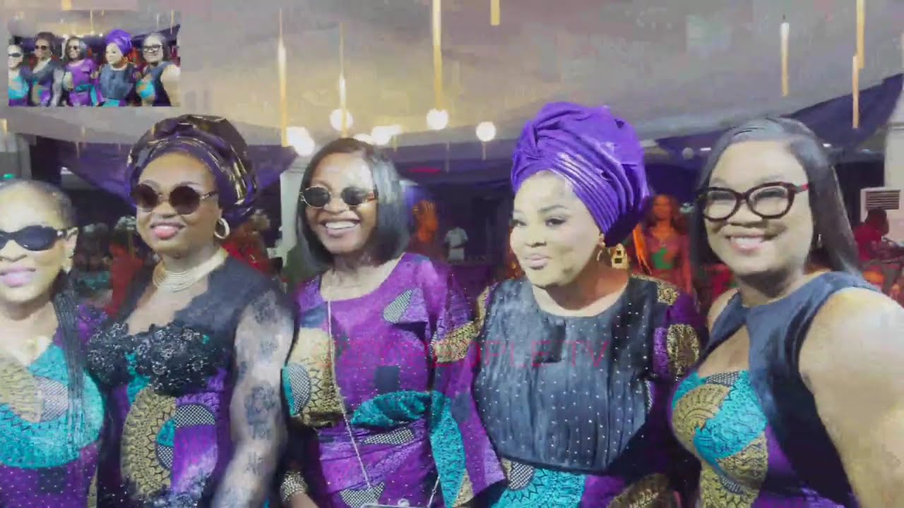 Watch UK-based Toun Olatunbosun & Siblings Buried Their Mum In Grand Style